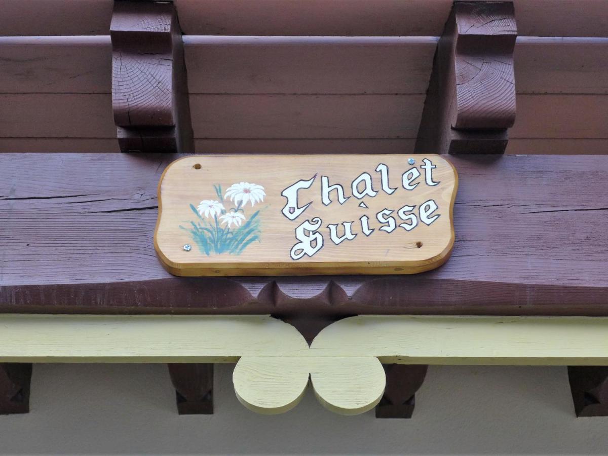 Apartment Le Chalet Suisse By Interhome Chamonix Exterior foto